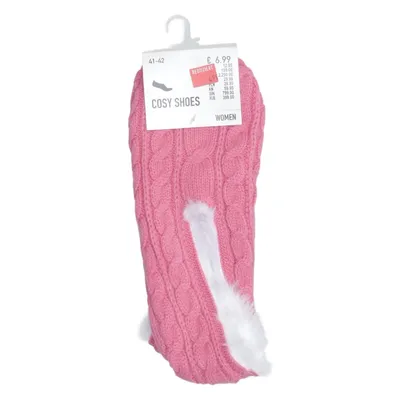 Tøfler (Pink) fra Takko Fashion Akryl, Polyester