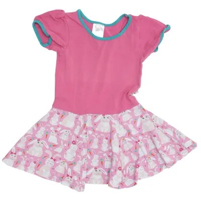 Jurk (Roze, Meerkleurig) van Babauba