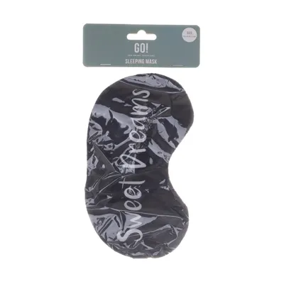 Slaapmasker (Zwart) van Go