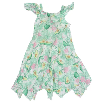 Jurk (Wit, Groen, Roze, Geel) van Cynthia Rowley Katoen, Polyester