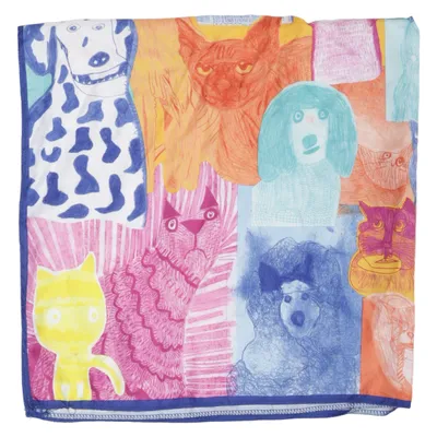 Scarf (Flerfärgad) från Lush Återvunnen polyester