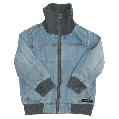 Denim jacket (Blue, Gray) from Villervalla Cotton