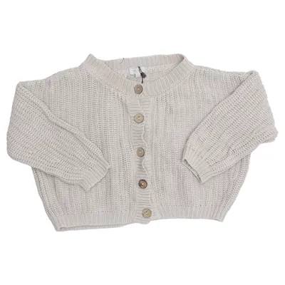 Cardigan (Beige) from The Simple Folk Organic cotton