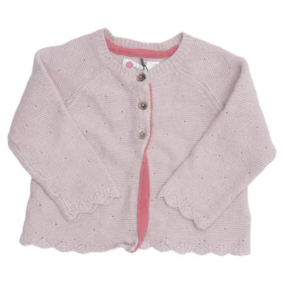 Cardigan (Rose) de Babyboden Cachemire, Coton, Polyamide, Viscose