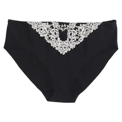 Panties (Black) from Intimissimi Cotton, Elastane, Polyamide, Polyester