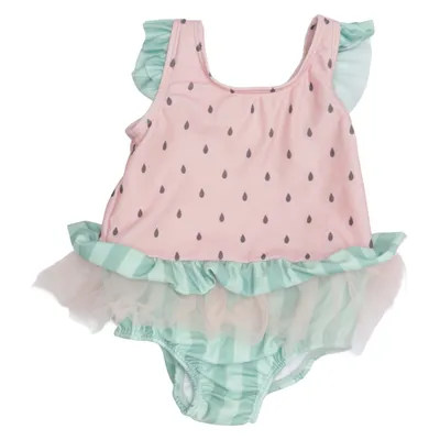 Badpak (Roze, Groen, Meerkleurig) van Tu Katoen, Elastaan, Polyamide, Polyester, Polyurethaan
