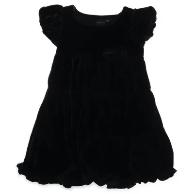Dress (Black) from Mywear Young Cotton, Elastane, Polyester