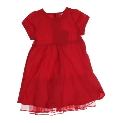 Dress (Red) from Polarn O. Pyret Cotton
