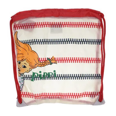 Sporttas (Beige, Meerkleurig) van Pippi Långstrump