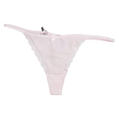 Stringtrosor (Rosa) från Nelly Bomull, Elastan, Polyester