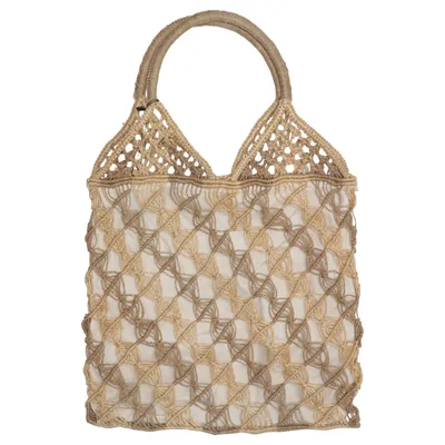 Strandtas (Beige, Bruin)
