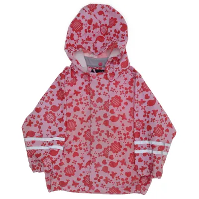 Regnjacka (Rosa, Röd) från Protech Polyester