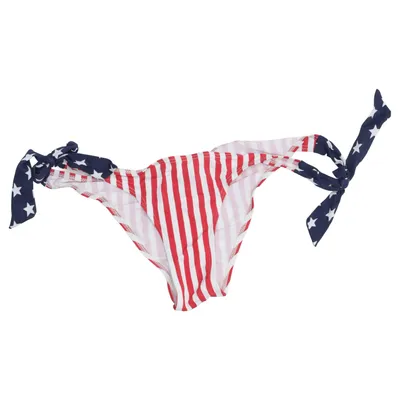 Bikiniunderdel (Röd, Vit, Blå, Flerfärgad) från Hot Anatomy Elastan, Polyamid