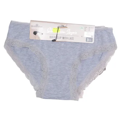 Panties (Bikini Slip With Lace) from The Skandinavian Brand Cotton