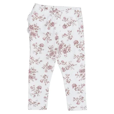 Leggings (Vit, Rosa) från Newbie by KappAhl Bomull, Elastan