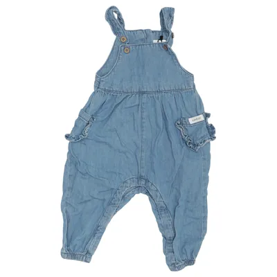 Hängselbyxor (Blå) från Newbie by KappAhl Bomull