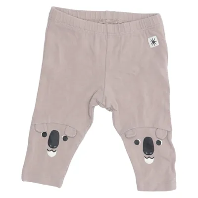 Leggings (Bruin) van Lindex Baby Katoen, Elastaan