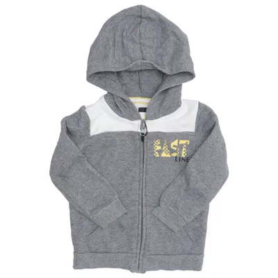 Hoodie (Gray, White, Yellow) from Pocopiano Cotton, Polyester