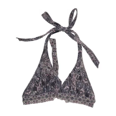 Bikini top (Zwart, Meerkleurig) van Odd Molly Elastaan, Polyester