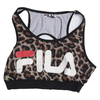 Brassière (Marron, Noir, Multicolore) de Fila Élasthane, Polyester