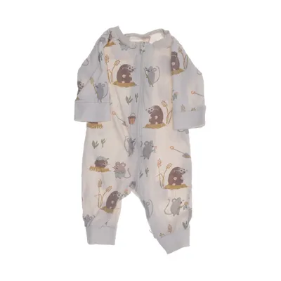 Sparkedragt (Beige, Flerfarvet) fra Lindex Baby Bomuld