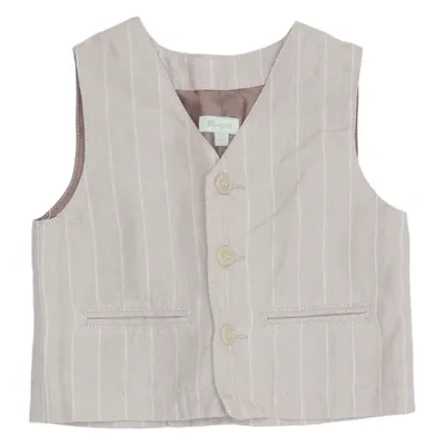 Suit vest (Beige) from Monsoon Linen, Polyester