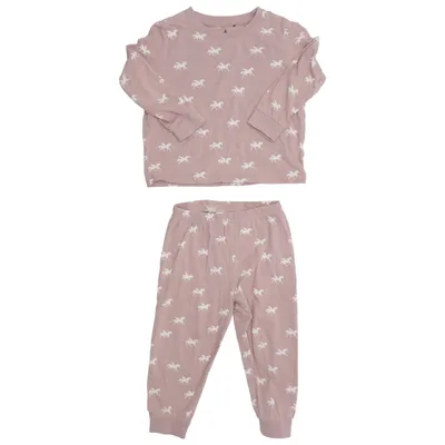 Pyjamas (Rosa) från Åhléns Kids Bomull, Elastan