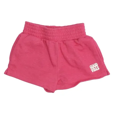 Short de jogging (Rose) de Kids Coton, Polyester