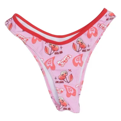 Bikini broekje (Roze, Rood, Meerkleurig) van Romwe Elastaan, Polyester