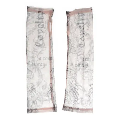 Wrist warmers (Pink, Black)