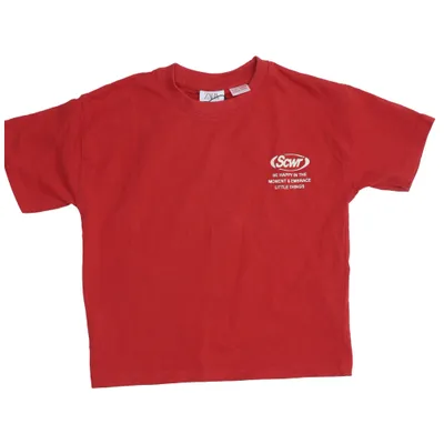 T-shirt (Rouge) de Zara Coton