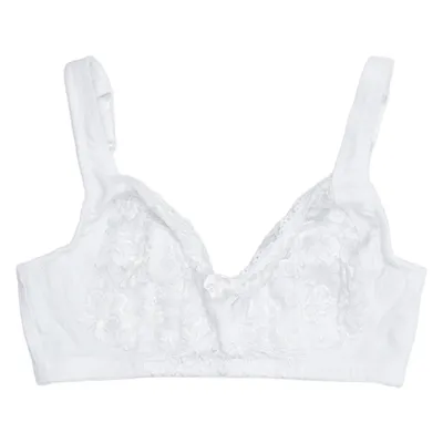 Soutien-gorge (Blanc) de Naturana Coton, Élasthane, Polyamide