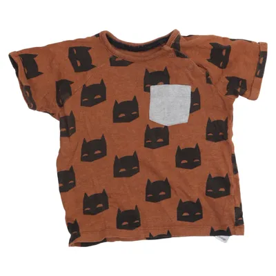 T-shirt (Brun, Svart) från Batman Bomull, Elastan