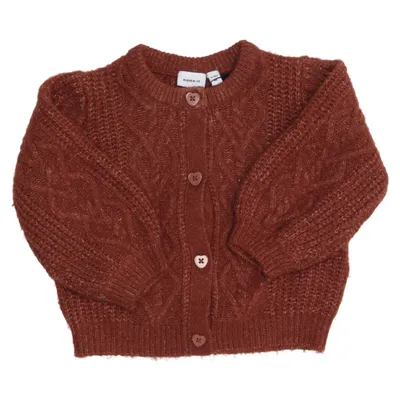 Cardigan (Nbfrismi Ls Knit Card) fra Name It Akryl, Genanvendt polyester