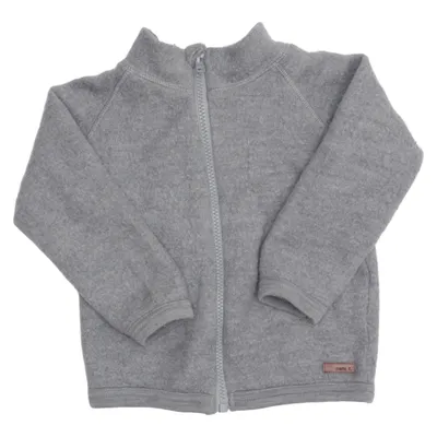 Fleecejacka (Grå) från Name It Minimize Polyester, Ull