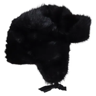 Fur cap (Black) from Fredrikson