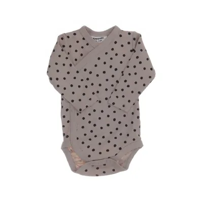 Body (Beige, Svart) från KappAhl Bomull, Elastan