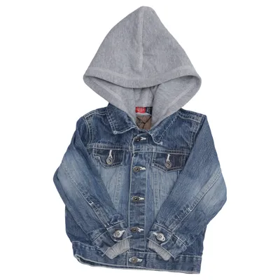 Jeansjacke (Blau, Grau) von Boys Planet by Lindex Baumwolle