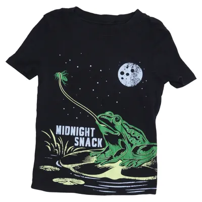 T-shirt (Sort, Flerfarvet) fra Wonder Nation Bomuld, Genanvendt polyester