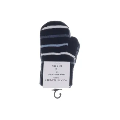 Mittens (Blue, White, Gray) from Polarn O. Pyret Acrylic, Elastane