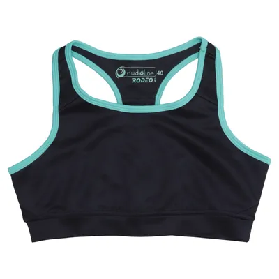 Sport-bh (Zwart, Turquoise) van Rodeo C&A