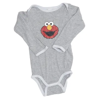 Body (Grå, Hvid, Rød) fra Sesame Street Økologisk bomuld, Viscose