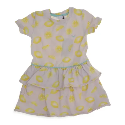 Strandklänning (Beige, Gul) från Livly Bomull, Elastan