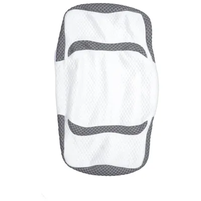 Cushion cover (White, Gray) from Idea Polyester, Polyurethane, Viscose