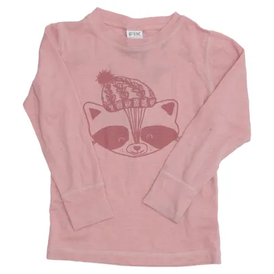 Long sleeve T-shirt (Pink) from Fix by Lindex Wool