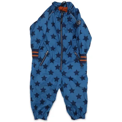 Overall (Blauw, Zwart, Oranje) van Racoon Katoen, Polyester