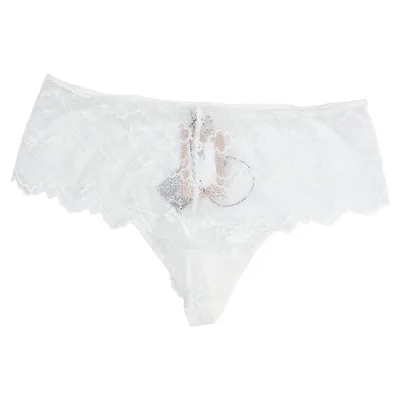 Panties (White) from Understatement Elastane, Polyamide