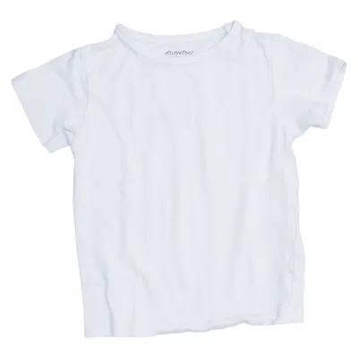 T-shirt (White) from Minymo Cotton, Elastane