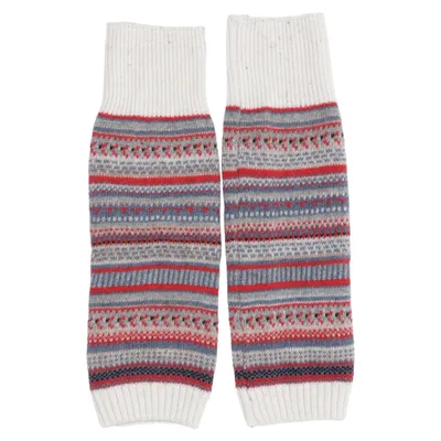 Benvärmare (Vit, Flerfärgad)