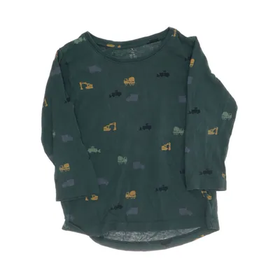 Lange mouwen shirt (Groen, Meerkleurig) van Lindex Kids Katoen